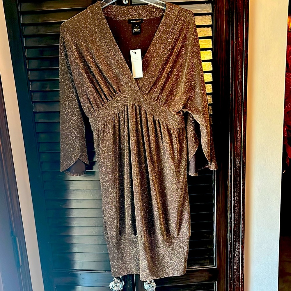 BCBG MAXAZARIA SPARKLY DRESS